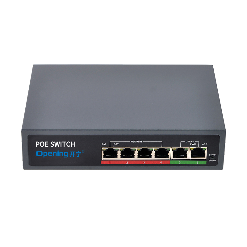 智能POE交換機（國標） KN-POE4