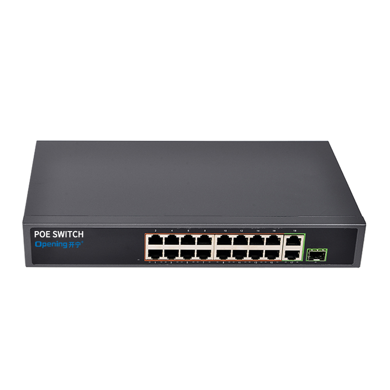 智能POE交換機（國標） KN-POE16