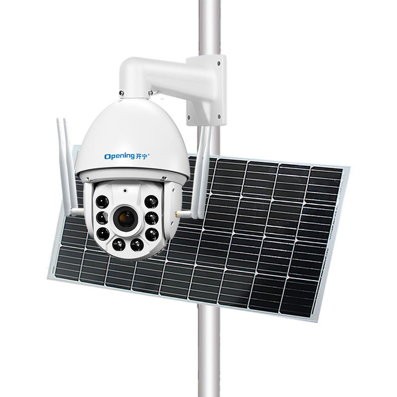 7寸太陽能5G慢直播監(jiān)控直播智能全彩高清球機