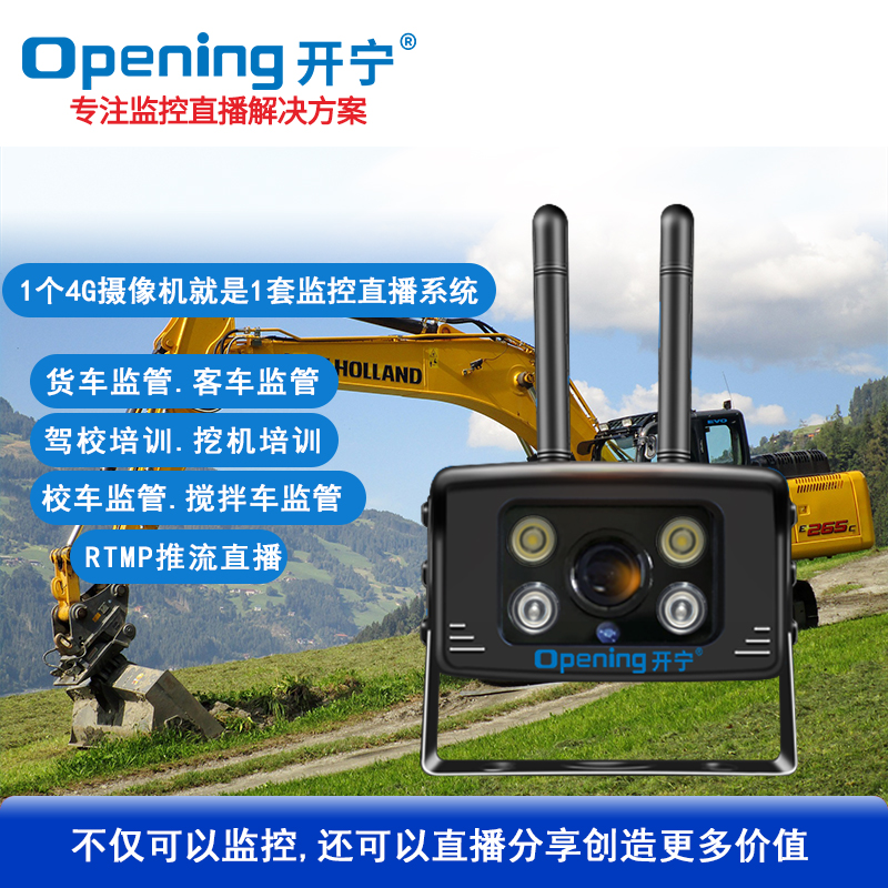 4G車(chē)載慢直播攝像機(jī)