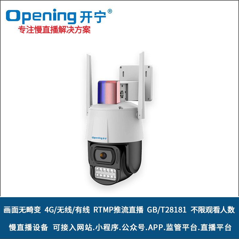 4G無(wú)畸變慢直播智能小球 